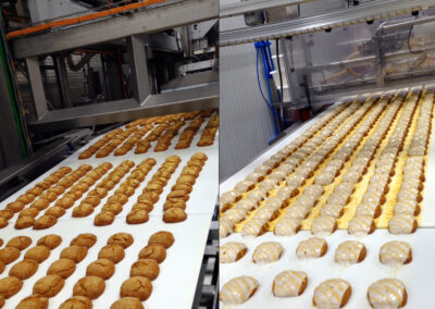 Производство печенья на линии ИТЕКА